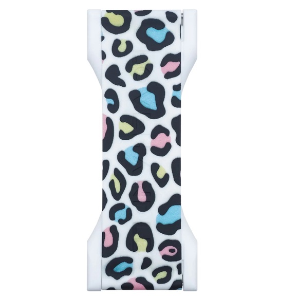 NIB - Love Handle Pro - Magnetic Phone Grip, Strap & Kickstand - Pastel Leopard - Picture 2 of 3